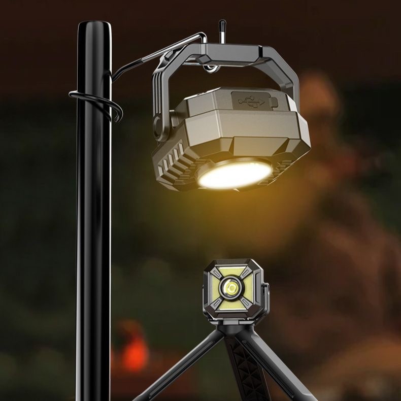 Outdoor All-Terrain Tool Light, Strong Light, Long Battery Life, Magnetic Shooting Fill Light, Mini Portable Multi-Functional Inspection Light