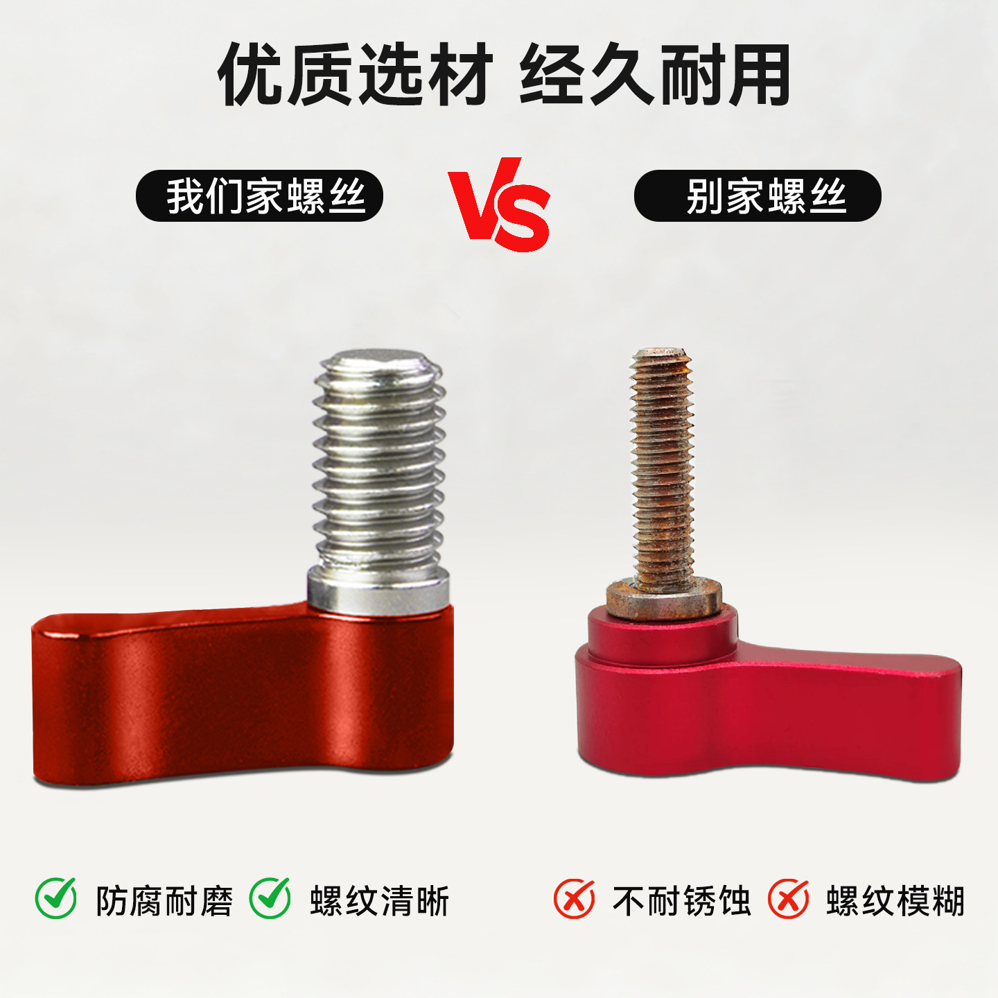 M4M5M6M8 Adjustable Handle Lock 1/4 Gimbal Hand Screw T-Shaped Knob Screw Camera