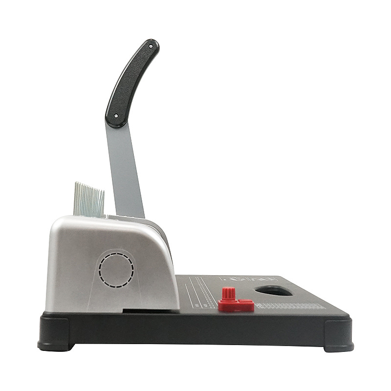 A4 comb clip rubber ring punching machine 21-hole tender binding machine 10-hole clip binding machine factory direct sale