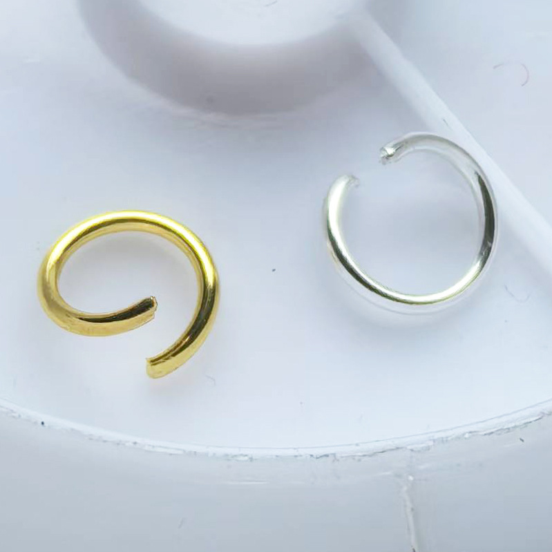 Dust plug hanging ring special opening ring material, diy accessories factory in stock wholesale hardware accessories opening ring