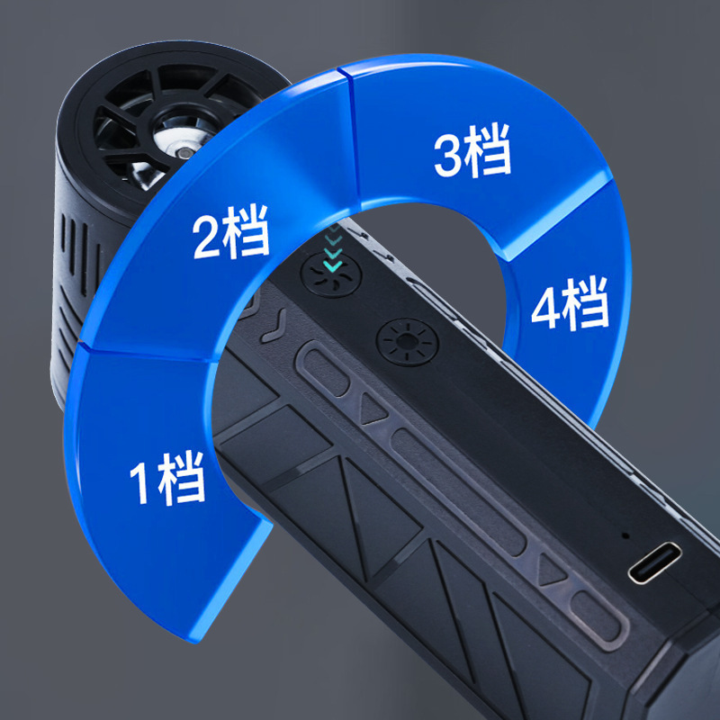 Cross-Border Violent Turbo Fan High-Speed Brushless Mini Portable High Wind Outdoor Handheld Wireless Hair Dryer Hot Model