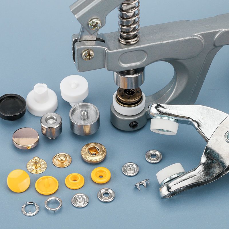 Snap Press Pliers Manual Snap Machine Four-Button Mold Snap Tool Pliers Press Clip Five-Claw Snap Installation Tool