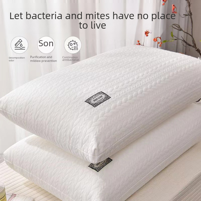 Factory direct pillow pillow a pair of household sleep neck washable whole head does not collapse pillow core wholesale