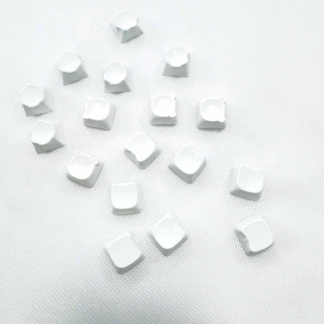 Cross-border white material 1U key cap customized mechanical keyboard key cap cute animal key cap