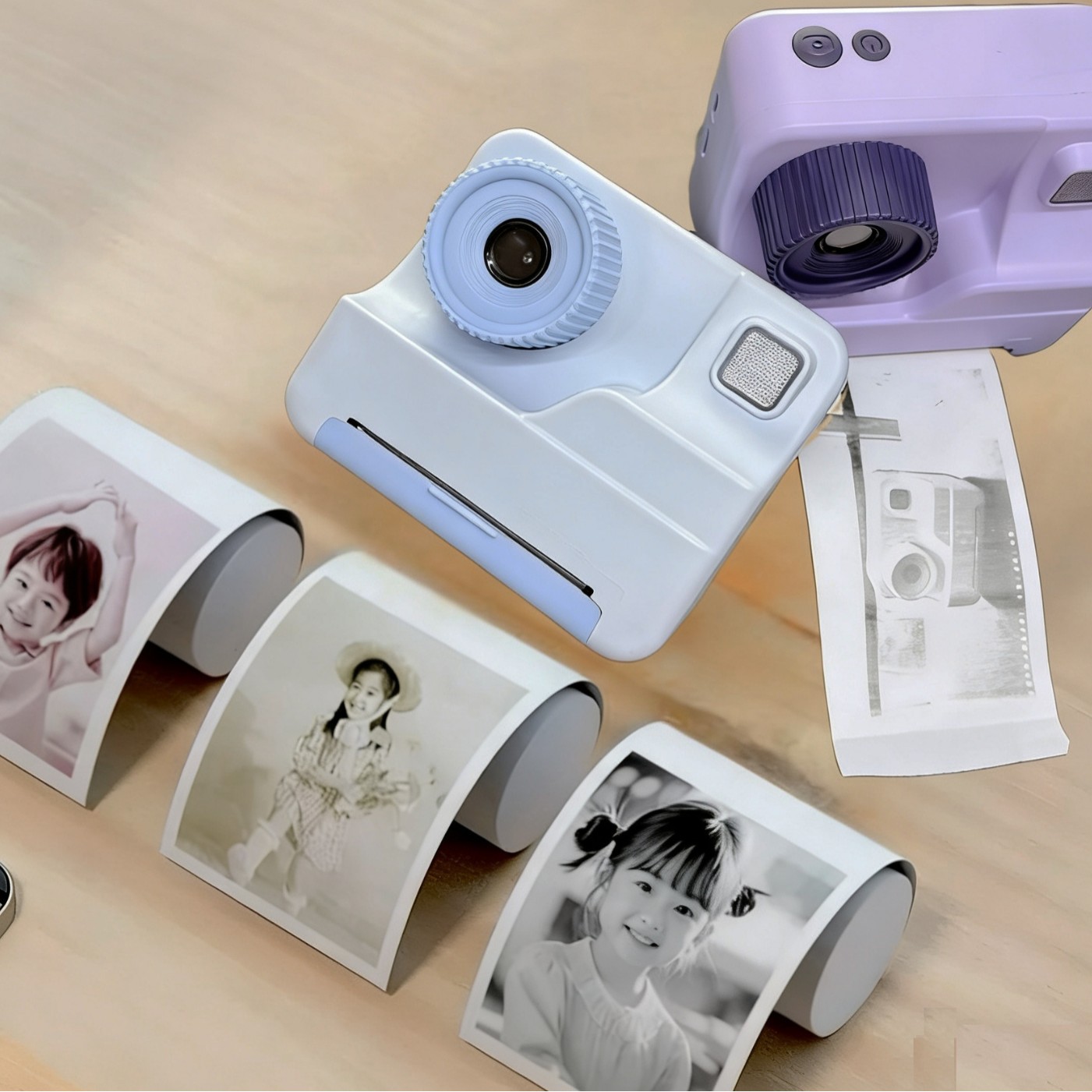Children's Instant Camera-Specific High-Definition Thermal Printing Paper, Color Photo Paper, Black and White Photo Paper, Instant Photo Printing Paper