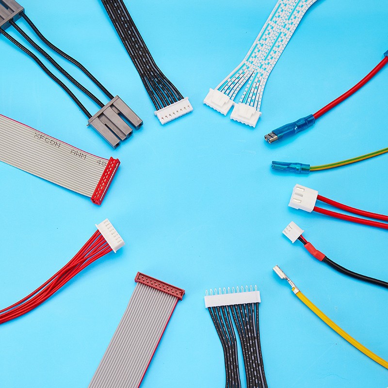 Xh2.54 Terminal Wire 3P Digital Wire Male and Female Plug-In Connector Wire Harness Processing Gray Row Black Row