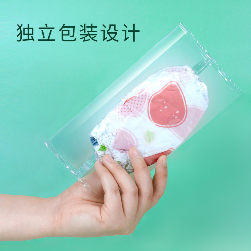 Children's Sleeves Disposable Non-Woven Fabric Individually Packaged Infant down Jacket Anti-Dirty Double-Layer Waterproof Sleeves Wholesale