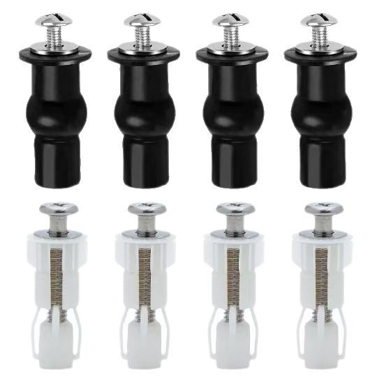 Cross-border explosions toilet lid accessories universal rubber expansion screw toilet lid fixing nut accessories universal top