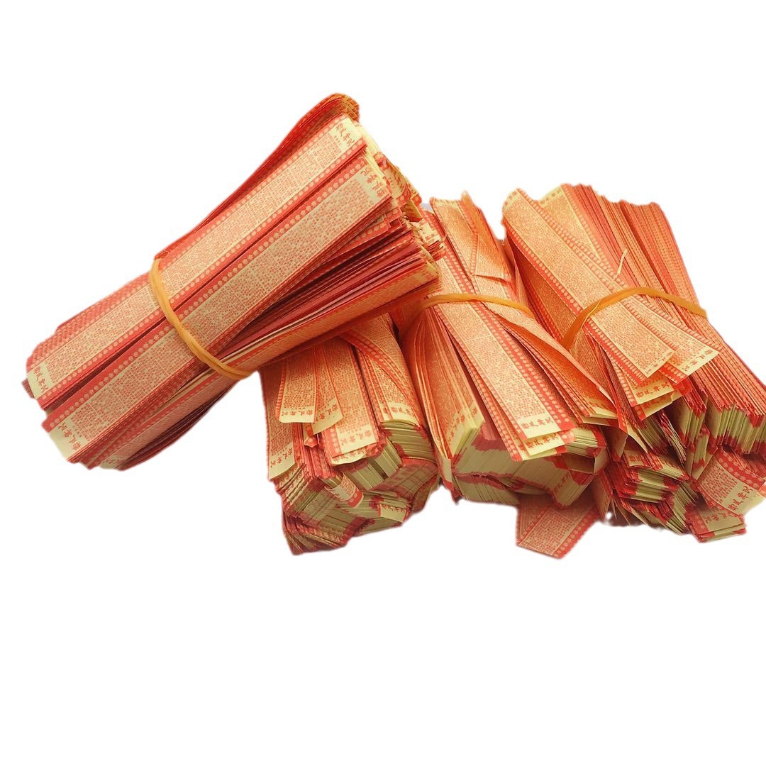 Paper Double-Sided Printed Miniature Prayer Wheel with Manjushri's Great Compassion Mantra, Surangama Sutra, Diamond Sutra, Medicine Buddha Mantra, Auspicious Wholesale for Attracting Wealth