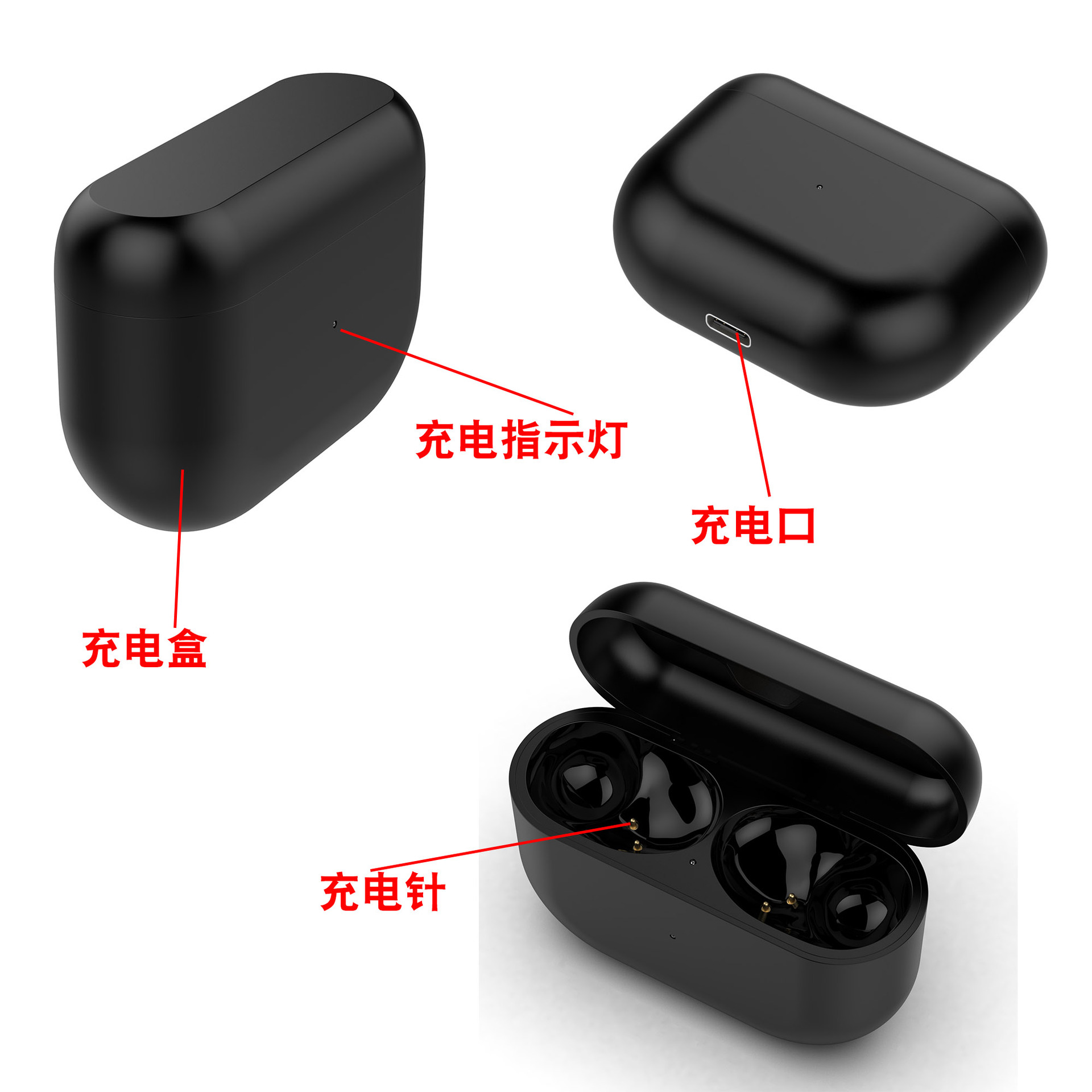 Suitable for Jabra Elite10 Headphone Charging Box Elite10 Gen2 Bluetooth Headset Charging Compartment