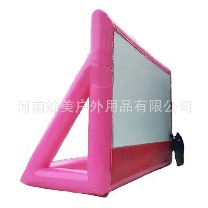 Outdoor Indoor Event Conference Inflatable Projection Screen Customizable Size Color Inflatable Projection Screen Manufacturer Hot Sale