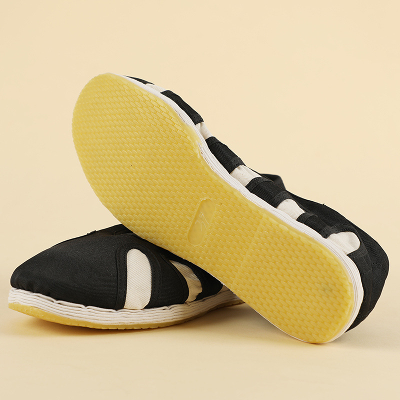 Thousand-Layer Sole Oxford Sole Taoist Shoes for Taoist Monks, Cloth Shoes, Tai Chi Shoes, Men's and Women's Practice Shoes