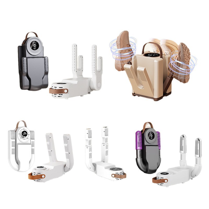Cross-Border Popular Smart Foldable Shoe Dryer Household Constant Temperature Quick-Drying Shoe Dryer Dormitory Portable Quick-Heating Shoe Dryer