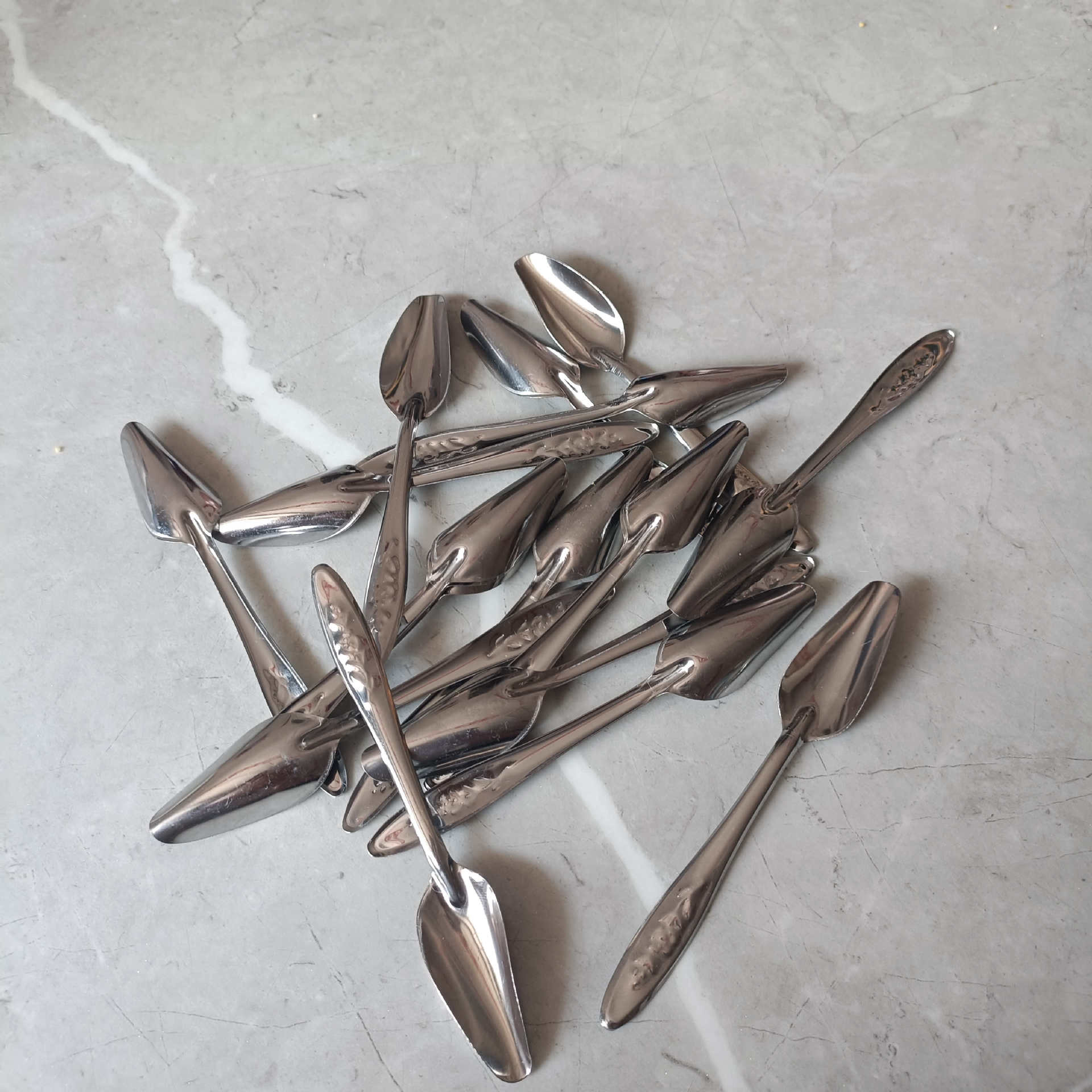 Feeding Spoon, Baby Bird Feeding Spoon, Feeding Hot Millet Spoon, Parrot Zero-Day Hand-Raised Hatching Feeding Spoon, Metal