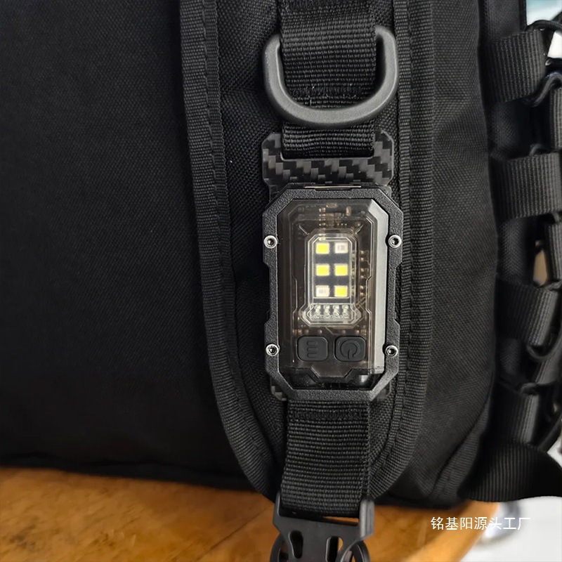 Mini Portable Edc Tactical Flashlight Outdoor Camping Survival Emergency Led Signal Light Lifesaving Light Led