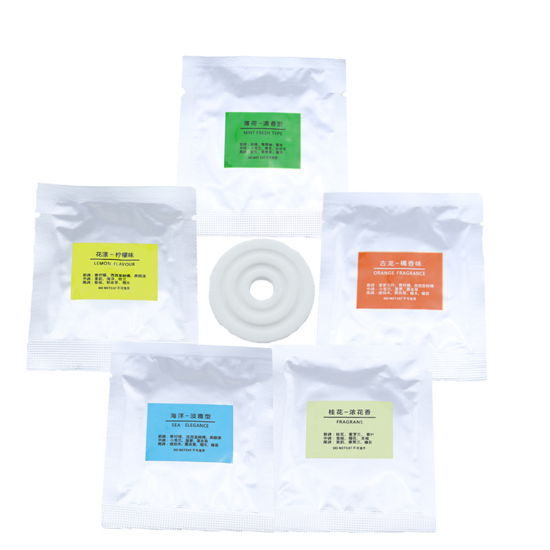 Фен креативный двойной кольцевой подвесной ароматерапия для автомобиля, ароматизатор для выхода воздуха, духи, летающая тарелка, солнечная ароматерапия