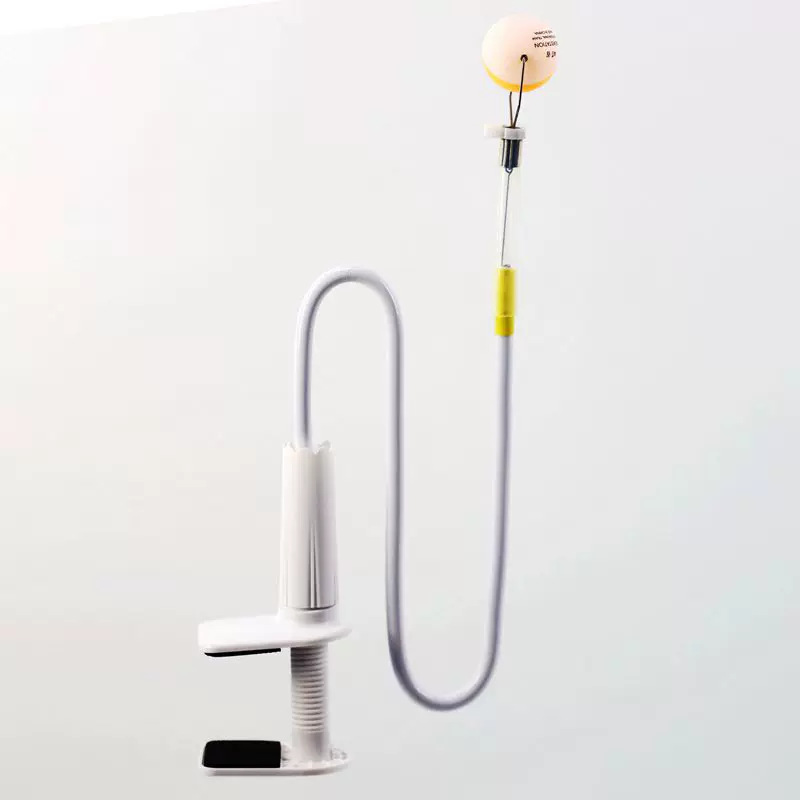 устройство для тренировки настольного тенниса, мяч, тренажер, ручное действие, формирование, 75 см, большой зажим для стола, версия быстрой деформации