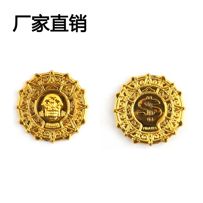 Прямые продажи завода Золотые реквизиты Тег Монета Доллар Наградные Баллы Декорация Событие Хэллоуин Ролевые Игры