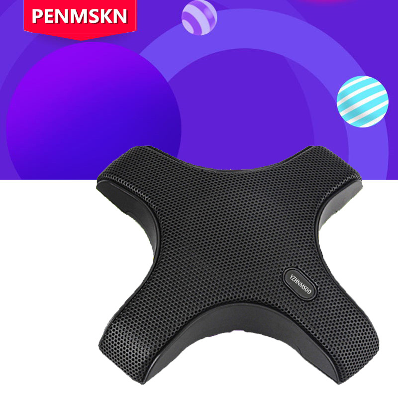 Конденсаторный настольный микрофон с омнинаправленной характеристикой 3.5 для конференций, записи голоса, игр