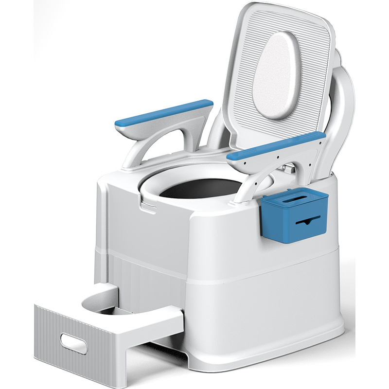Removable Toilet Adult Toilet for Pregnant Women Household Portable Toilet Bucket for the Elderly Stool Deodorant Potty for the Elderly