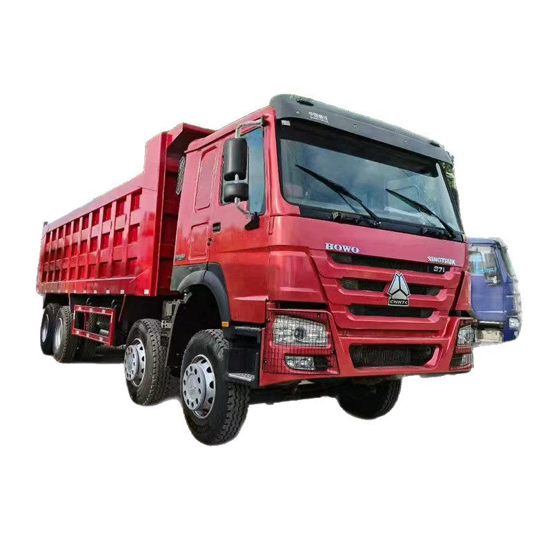 Cross-Border African Sinotruk Howo Dump Truck 6X4 Rear Tipping Earthmoving Truck Front Four Rear Eight Engineering Vehicle Available for Mortgage