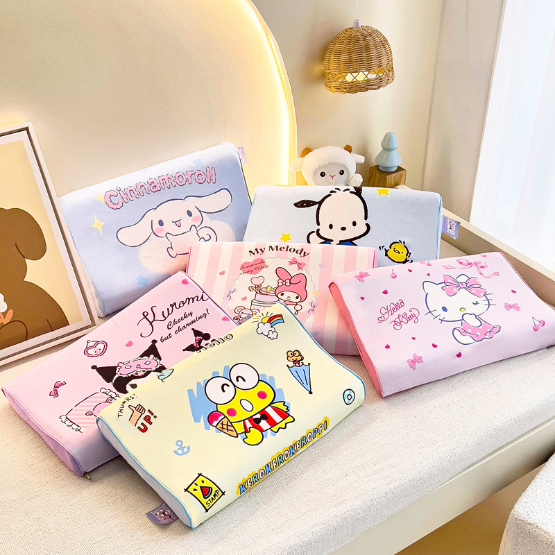 Мультяшная наволочка Sanrio класса А, детская натуральная латексная маленькая подушка, дышащая подушка для сна для детей
