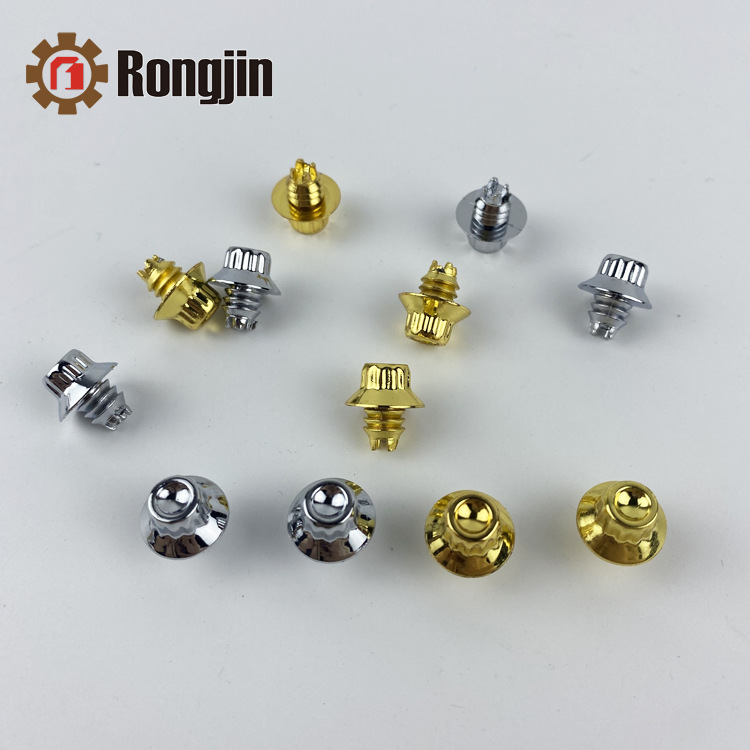 6.9mm ABS хромированные декоративные гвозди черного золота