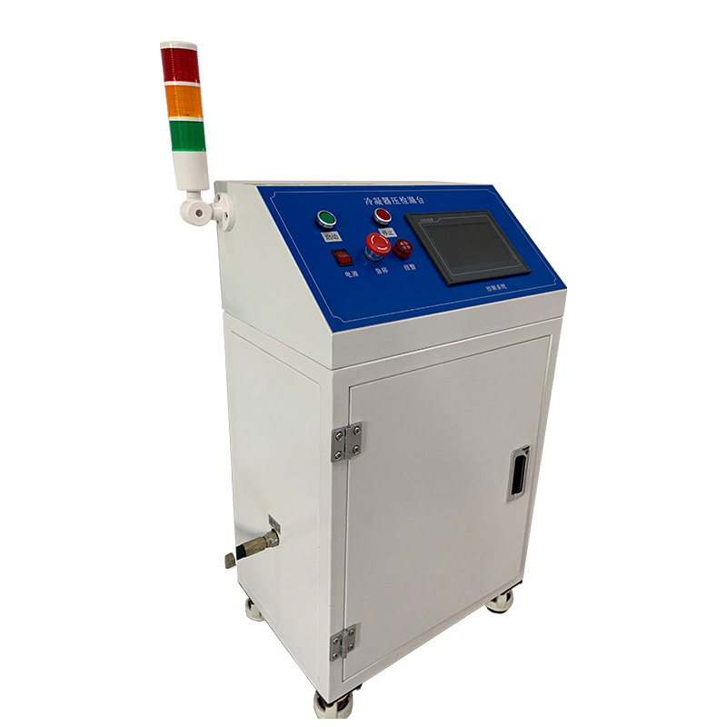 Plc Intelligent Control Condenser Air Pressure Leak Detection Table Condenser Air Tightness Detection Equipment Condenser Air Pressure Leak Detection Table