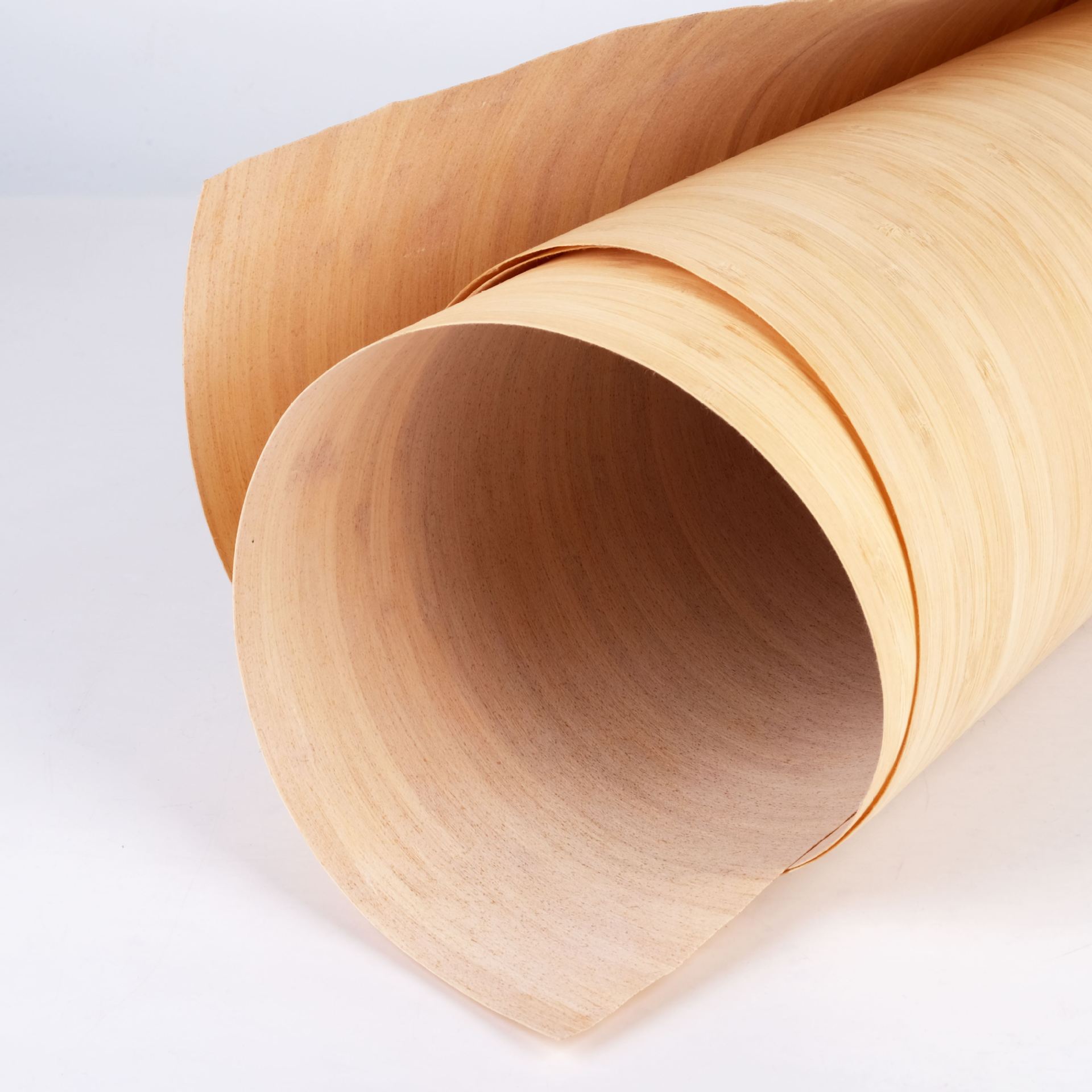 Natural color bamboo skin source manufacturers Natural color side pressed bamboo skin furniture decorative veneer painting hotel decorative wood skin