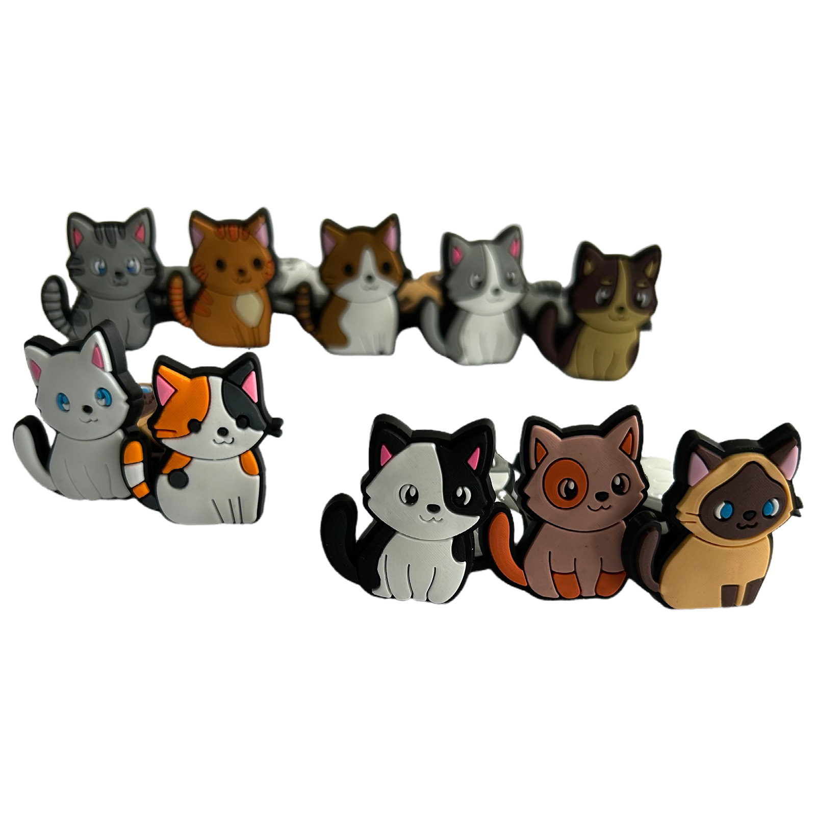 A variety of cat in stock tennis racket shock absorber cartoon animal shock absorber buckle shock absorber external buckle