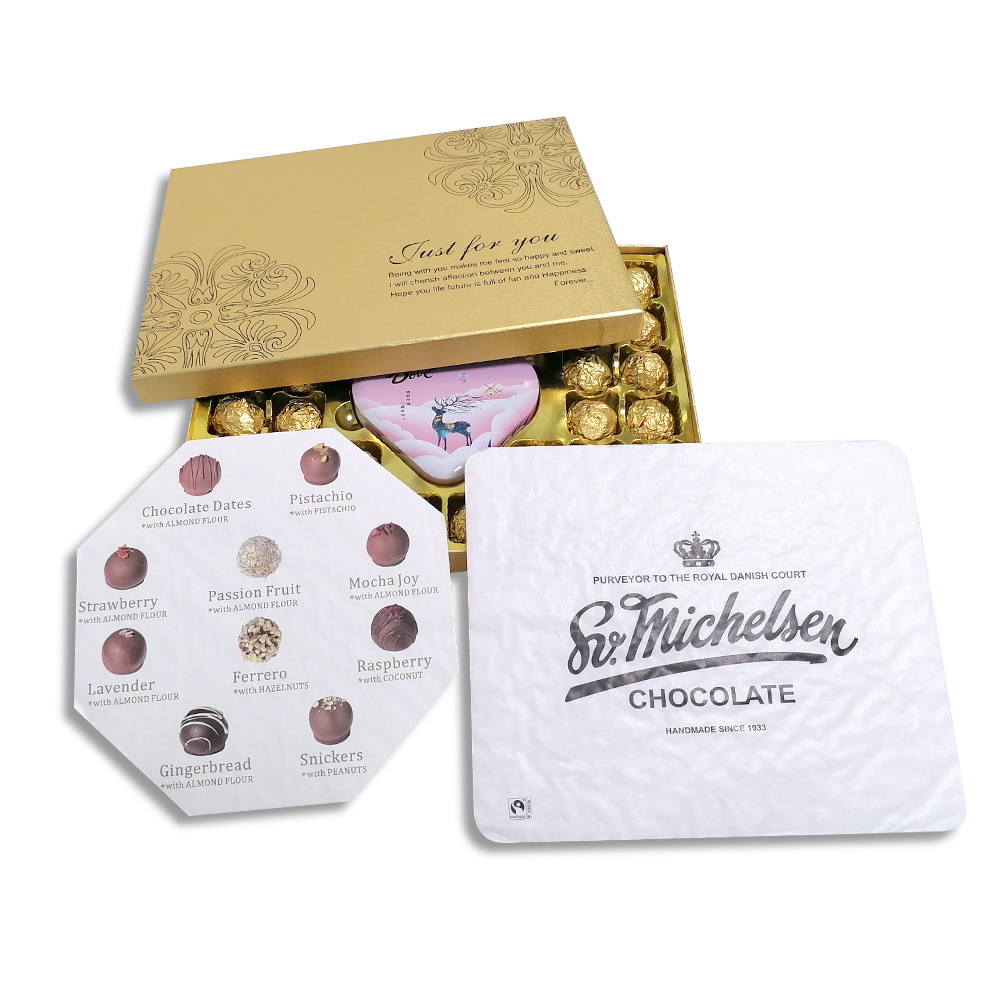 SOURCE Factory 3-9 layers chocolate gift box food paper pad shockproof cushion paper chocolate paper pad