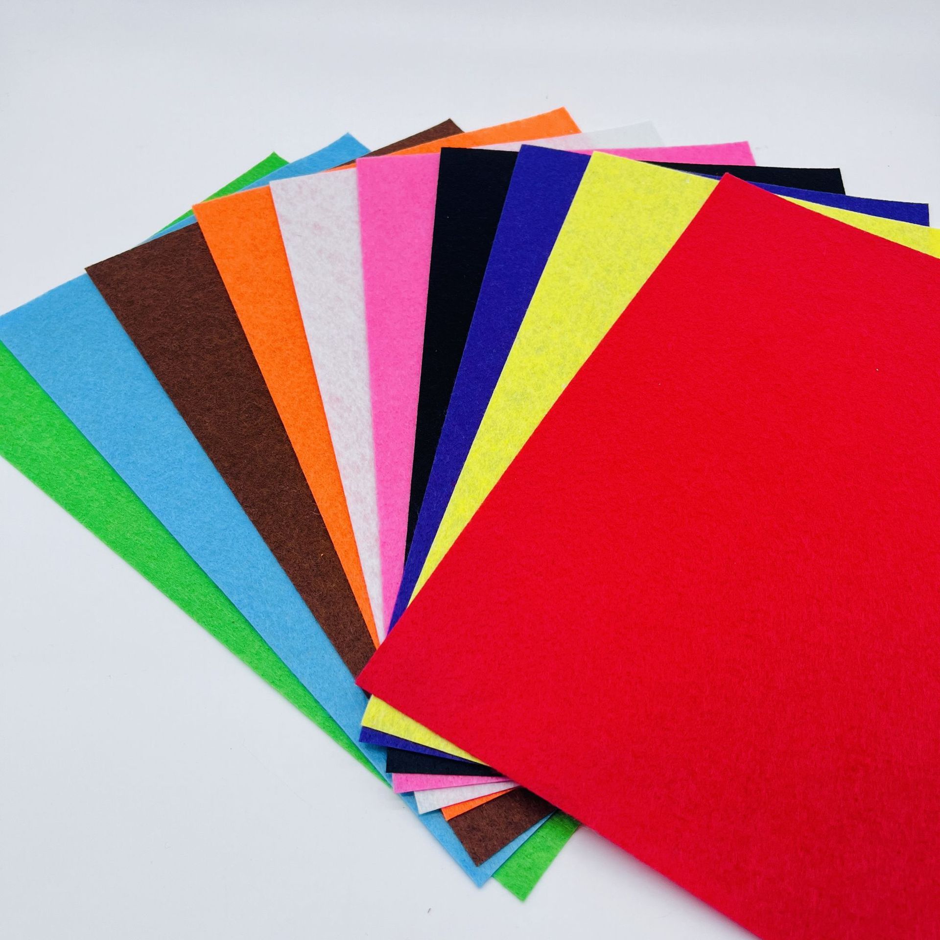 New A4 Flocking Cloth Non-Woven Kidsren's DIY Handmade Material Package Creative Educational Development Intelligence Environmentally Friendly Material