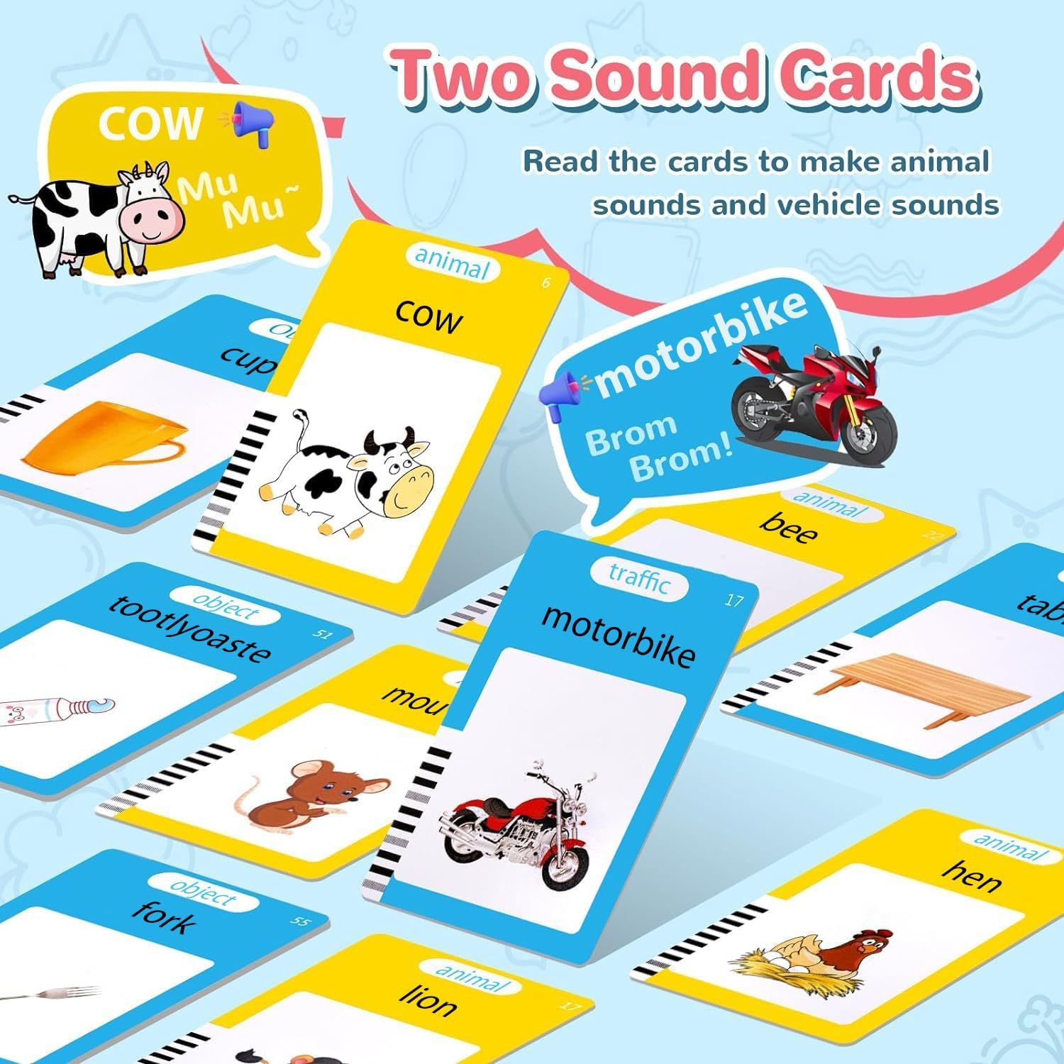 Cross-Border Early Education Machine Flash Cards Amazon Card Machine Export Kidsren's Educational Flash Card Card Toy