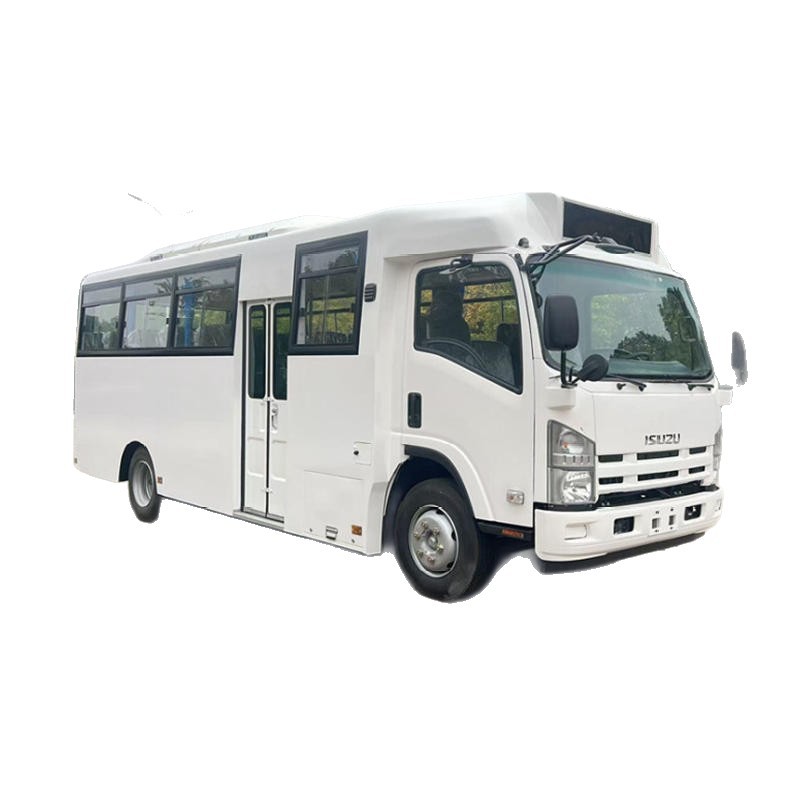 National Three Export Version 21-Seat Four-Wheel Drive Passenger Car Forest Firefighting Mining Area Commuting Emergency Troop Transport Off-Road Vehicle