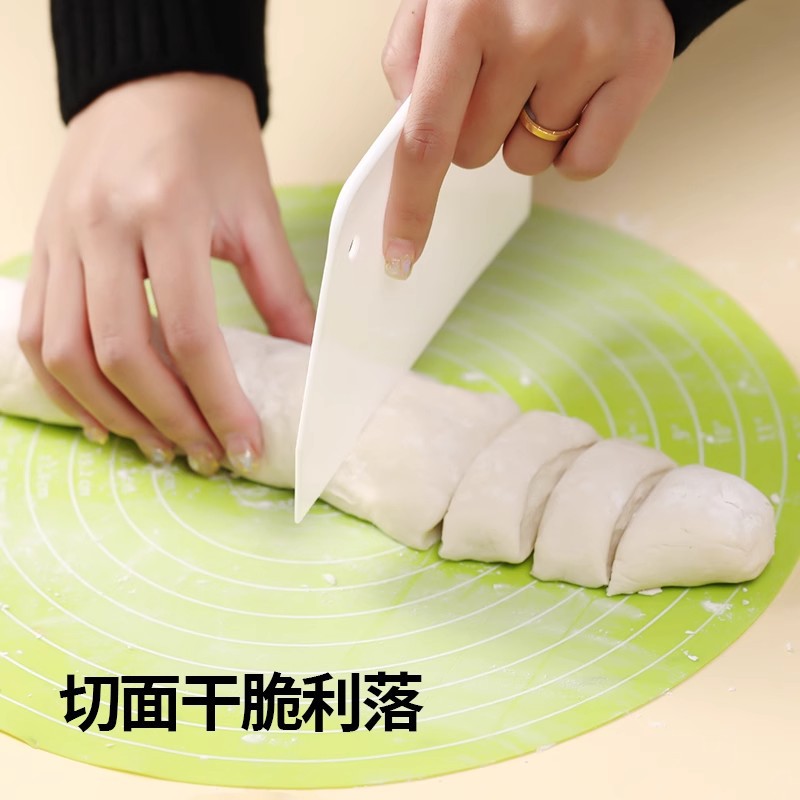 Scraper Baking Scraper Cutter Face Cutting Knife Plastic Household Rice Bowel Cake Pancake Food Grade Sticking Scraper Thickened