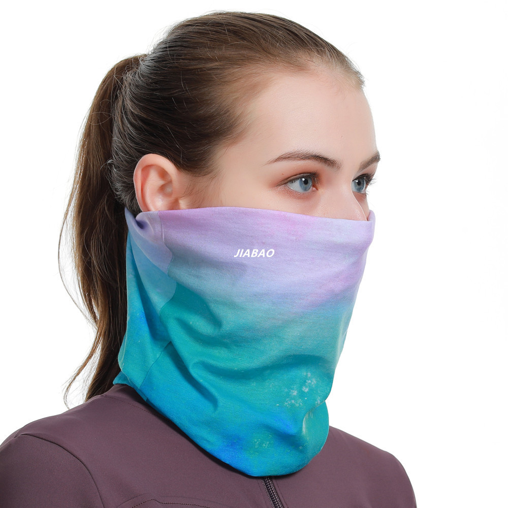 Printed sports quick-drying sunscreen breathable multi-functional outdoor riding magic scarf cross-border spot can be customized