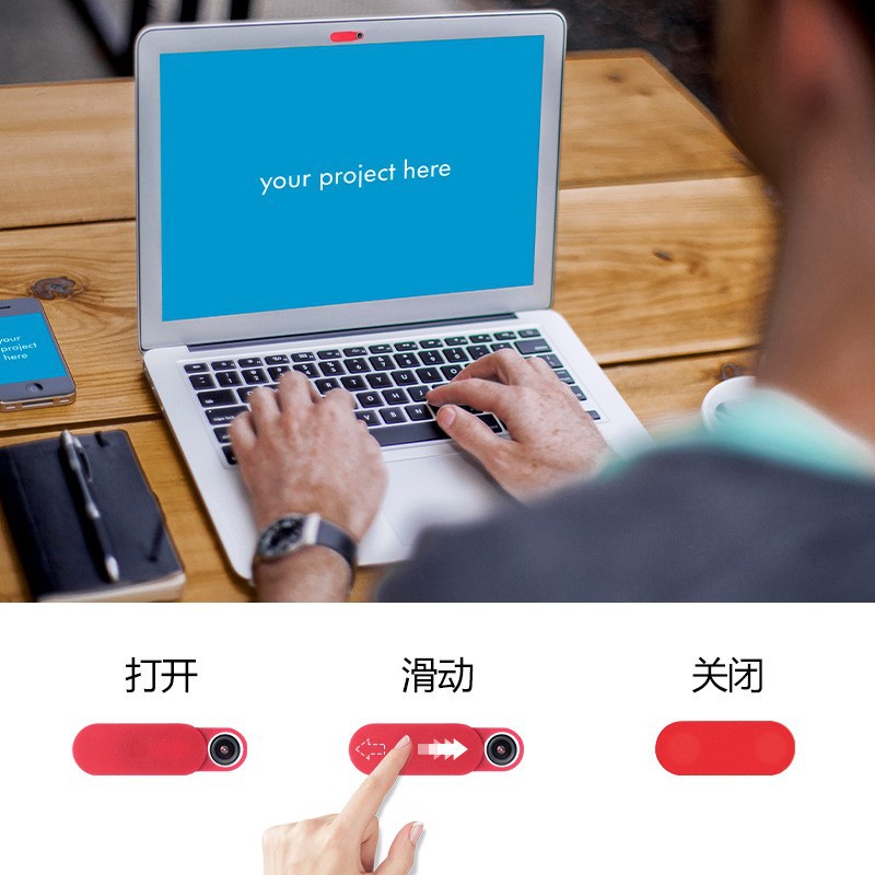 webcam cover mobile phone tablet computer camera anti-peep blocking lens cover lens privacy protection cover