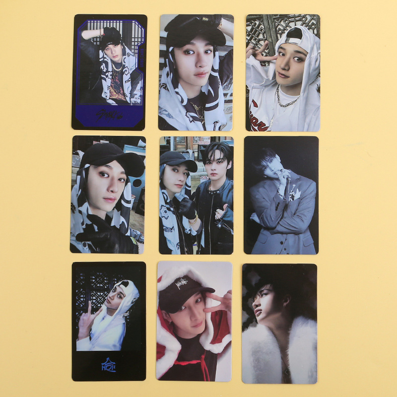 Stray Kids Photo Card Special Edition Album Hop Huang Xuanchen Felix Fangcan Han Same Style Small