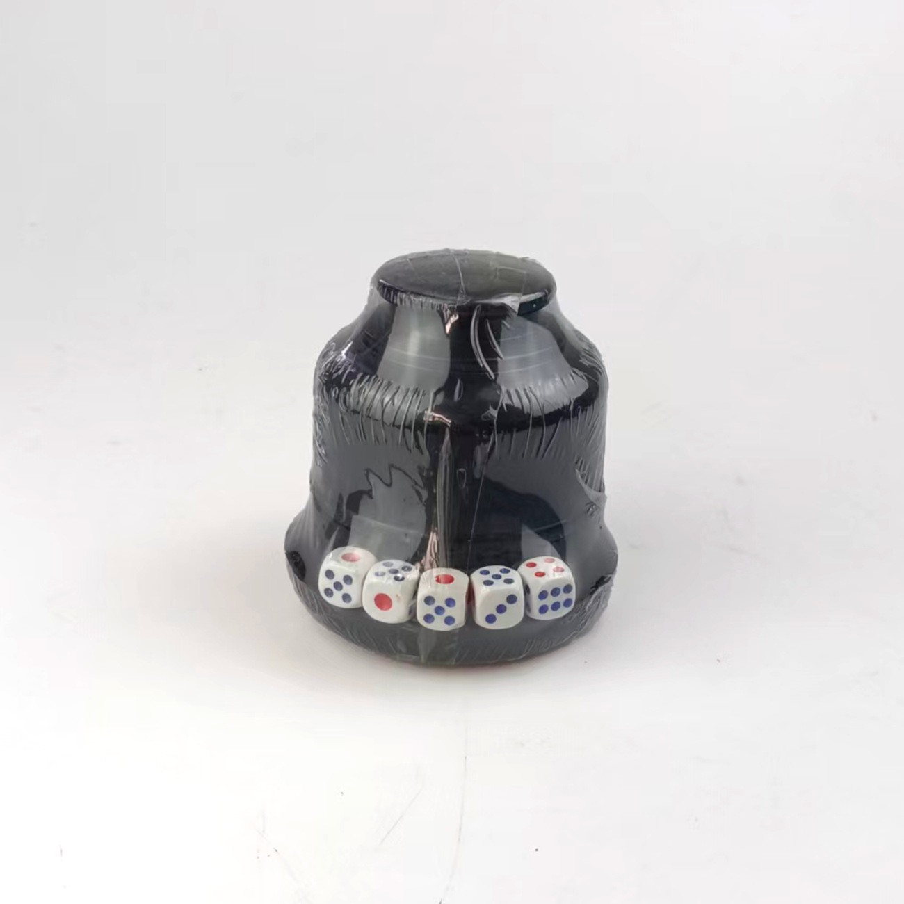 Утолщенный кубик для броска с крышкой и основанием, ручной кубик с кубиками, пластиковый кубик с логотипом