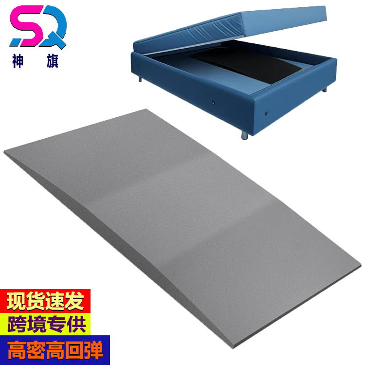 High-Density Foam Mattress for Targeted Support of Sagging Beds 60X 24x2inch Spine Protection