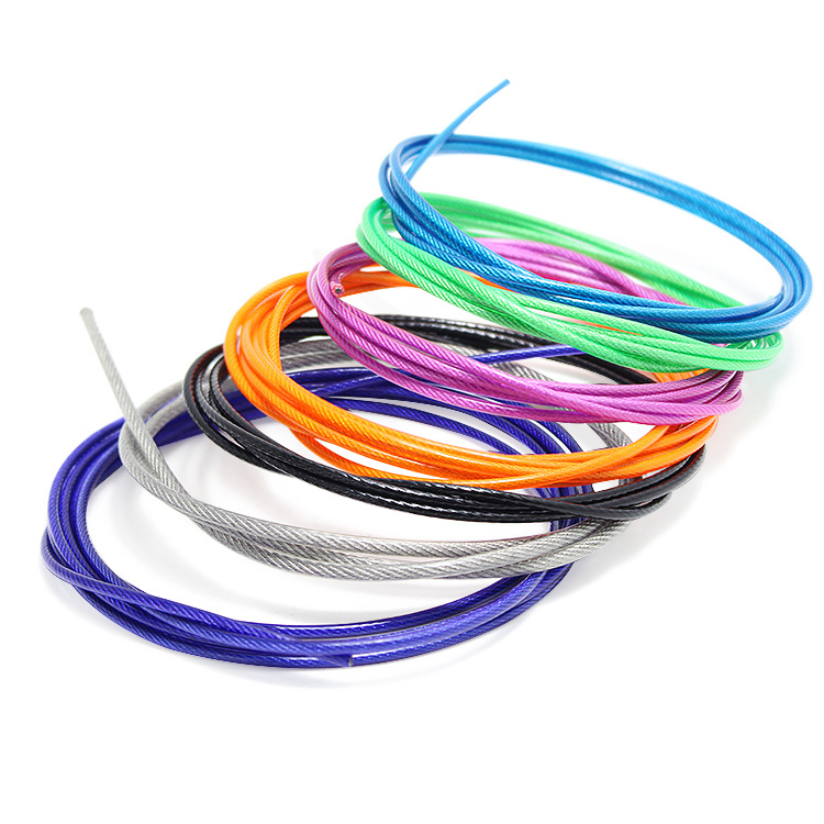 Стальная проволока с пластиковым покрытием для собак 3мм 4мм 5мм, резиновый без запаха скакалка для кошек и собак, оцинкованный канат для тяги