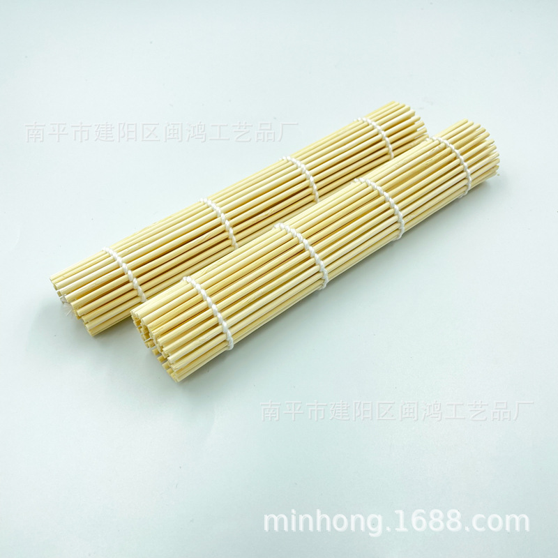Factory wholesale natural color sushi roller shutter DIY sushi tools suit laver rice making accessories 20*20