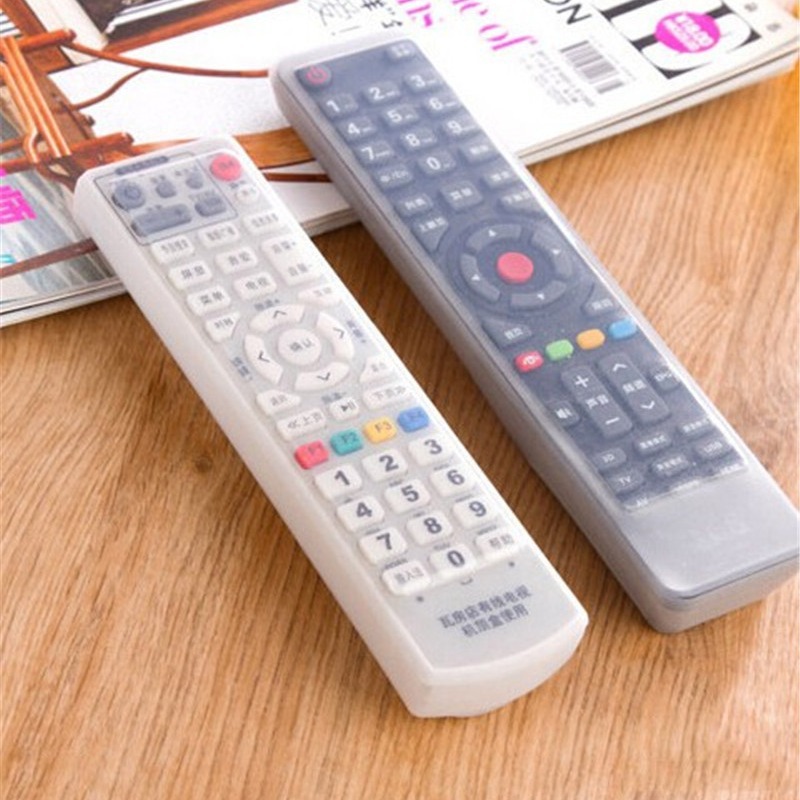 Силиконовый защитный чехол для пульта дистанционного управления кондиционера, анти-пыль, водонепроницаемый, прозрачный, растягивающийся