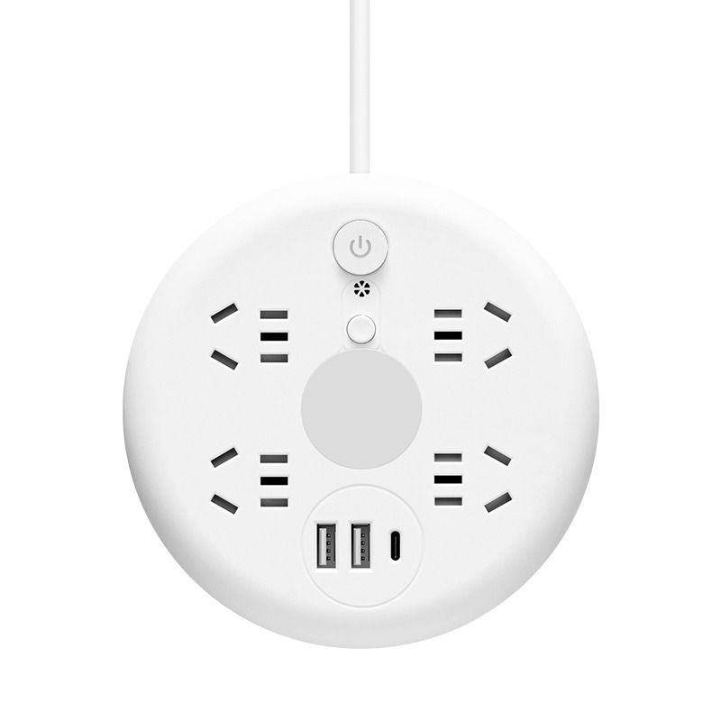 Multifunctional Power Strip with USB Ports for Home Use, Suitable for Student Dormitories
