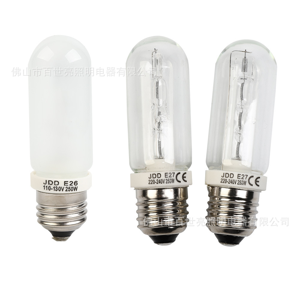 Modeling Bulb 250W 230V E27 Halogen Lamp Jdd Photography Bulb Indoor Photography Equipment