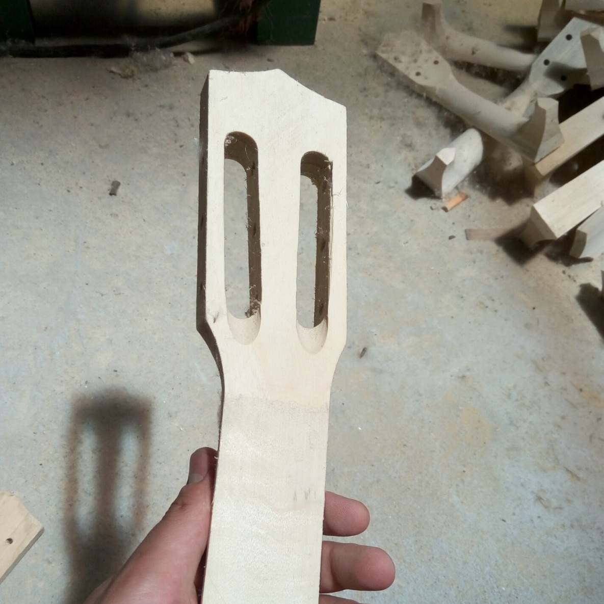 Classical Guitar Series 41inch Accessories Guitar Neck Guitar Headstock Guitar Handle