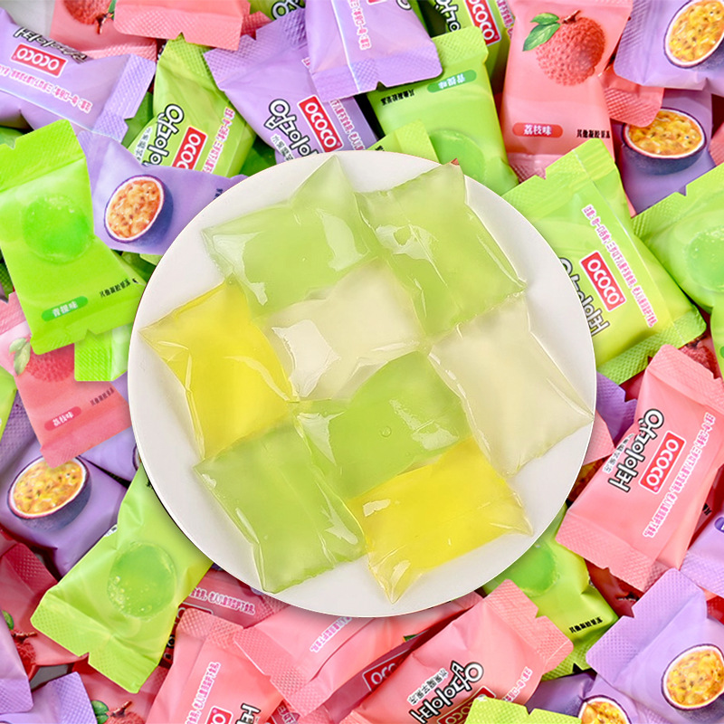 OCOCO Konjac Jelly Mixed Fruit Flavor Konjac Single Small Package Suction Frozen Pudding Casual Internet Celebrity Snacks