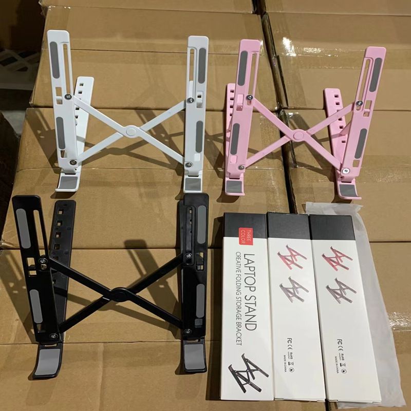 N3P1 Laptop Stand Desktop Folding Mobile Phone Tablet Elevated Hanging Bracket Portable with Heat Dissipation Base