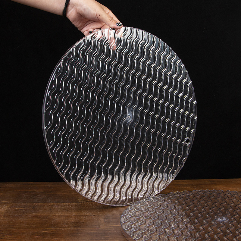 Customized Thickeneded Double-Sided Non-Stick Dumpling Curtain Household Plastic Dumpling Tray High-Value Round Mat Placement Tray