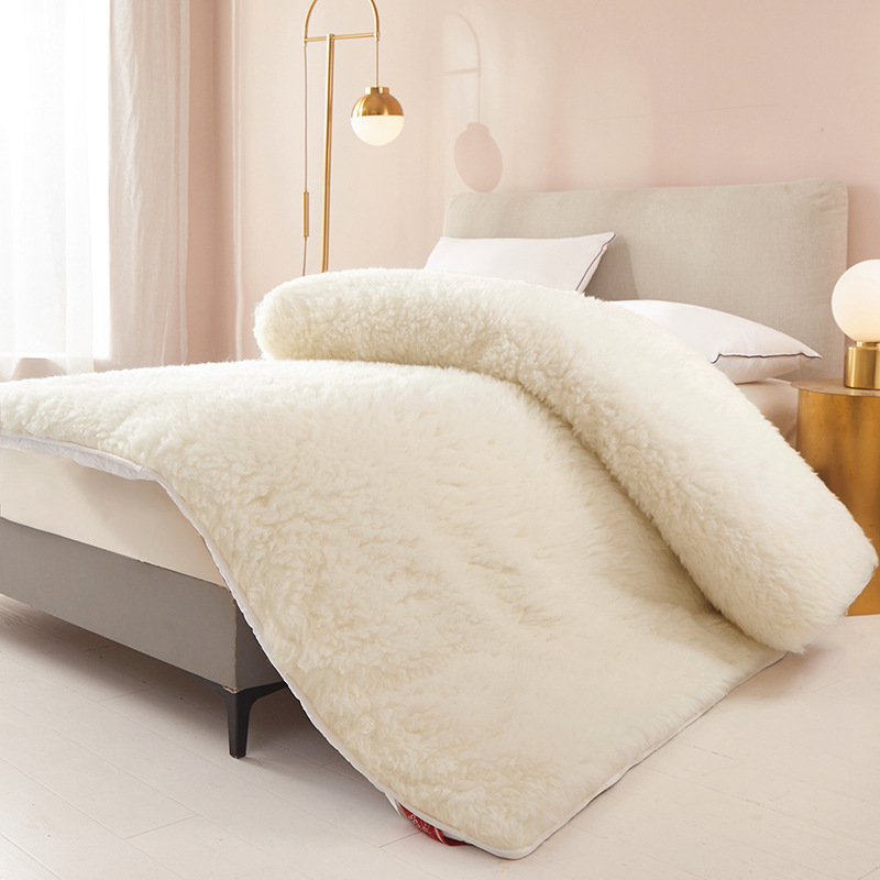 100 Australian Wool Mattress Cushion Winter Mattress Mattress Blanket Cushion Padded Warm Wool Mattress